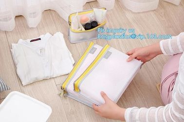 Nylon Mesh Makeup cosmetic Bag / small nylon mesh make up cosmetic bag, Travel Mesh Cosmetic Makeup Organizer Bag, mesh