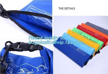 Outdoor Polyester PVC Ocean Pack Waterproof Dry Bag, Waterproof Bag With Shoulder , backpack dry bag for Camping ,Custom