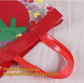 Factory price gift and shopping bags with handles customized pvc bag,Custom Transparent Candy Handle Bag Wholesale Clear