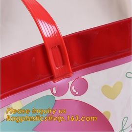 Factory price gift and shopping bags with handles customized pvc bag,Custom Transparent Candy Handle Bag Wholesale Clear
