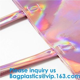 Promotional Custom Waterproof Transparent Pvc Beach Bag Sets Shopping Online Women Hand Bag