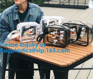 Custom Printing Tote Style Black Mirror Shiny Pvc Shopping Bag Hologram Stone-Print Shoulder Bag Holographic Transparent