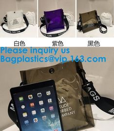Vinyl Eco-friendly Colorful Hologram Pvc Laser Holographic Bag Tote Shopping Bag Beach Bag For Women