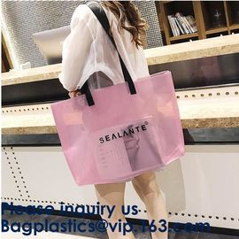 Amazon Hot Sells Transparent Hologram Laser Messenger Bag Women Pink Jelly Shoulder Bag Female Big Tote Girl Handbags