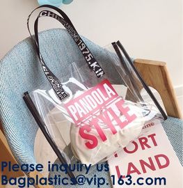 Beach Pvc Tote Bag,Women-Lightweight Hologram Tote Bag Laser PU Shoulder Bag Laser PU Leather