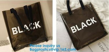 Custom Fashion New Design Women Hologram Handbag Jelly Pvc Clear Shoulder Bag Iridescent Tote Bag