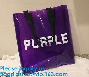 Waterproof PVC Transparent Tote Hologram Laser Bag,Hologram Laser PVC Shoulder Women tote Bag Shopping Bag For Women
