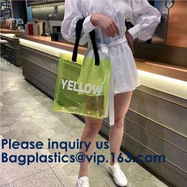 Iridescent bag Hologram Holographic Handbag waterproof shoulder bag,Hologram zipper pvc cosmetic bag