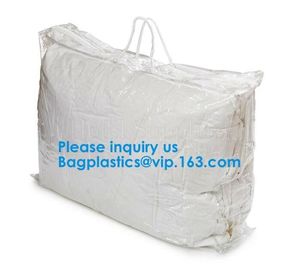 Oem Rope Handle Pvc Quilt Bag With Factory Prices, Handle Elegant Edging Purple Woven Zipper Bag With Handle Quilt