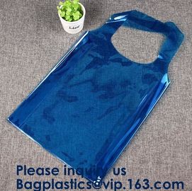 Clear Purple Trendy  Shopping Bag,Folding PVC Tote Bag,Waterproof PVC Shopping Shoulder Bag, BAGEASE, BAGPLASTICS