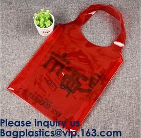 Promotional Pvc Shopping Bag Laser Tote Bag Handbag Waterproof Shopping Bag Glossy PVC Leather Bag PVC Woman Shopping Ba