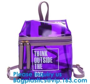 Teen Fashion Clear Plastic Pvc Tote Bag For Girls, Transparent Pvc Tote Bag,Clear PVC Bag Hologram Bag EVA Bag Cosmetic