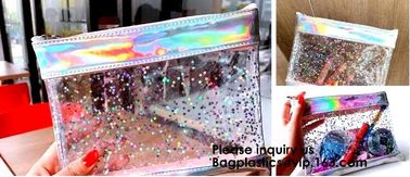 PVC Bag For Gift/Clear Purse PVC Transparent Handbags, Waterproof Shoulder Bag Beach Package Shoulder Bag, Bagease