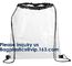 Promotion Small Cloth Gift Clear Pvc Drawstring Backpack Bag,Fashion Transparent Clear PVC Drawstring Bags Bagease pac