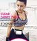 Bagease Clear PVC Fanny Pack With Double Zipper And Adjustable Strap,Clear PVC blacpack with top zipper opening