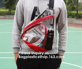 Clear PVC backpack Stadium Approved Transparent Backpack,School Backpack Bag, Transfer Backpack Fashion transparent