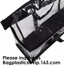 PVC Tote Bag Interior Mesh Reinforced Double-Stitched Handle Storage Bags hold up Bags measure 56 x 21 x 16cm Holds appr