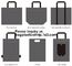 Flet Carry Bag, Boat Shapen Beach Bag, Tote Bag With Long Handle, Carrying Backpack, Pocket, Folding Bag, Bagease, Bagpl