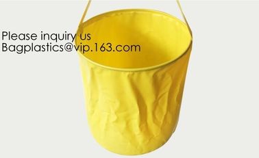 PVC Tarpaulin Waterproof Collapsible Barrel Rain Water Barrel Collapsible Plastic Flexible Pvc Rain Water Barrel, bageas