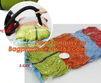 Plastic Vacuum Seal Cube Shape Storage Bag for Home Organizer, VACUUM BAGS, VACUUM STORAGE BAGS