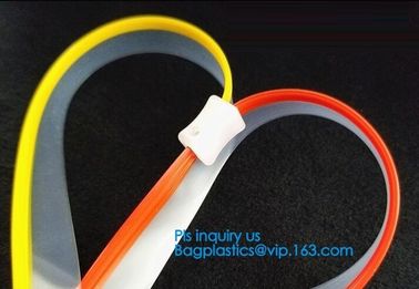 Eco-friendly PE two Track Vacuum Plastic Zipper,PE Hermetic Seal Zipper, pvc zipper puller locking zipper pull