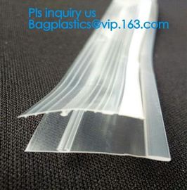 PE Plastic flange zipper for food bag, PE Zip lockk sealed food bag flange Zippers, manufacturer directory plastic flange