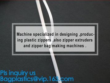 press lok inequilateral double track zipper, PE Press Lock Zipper For Pouch Food Bagcustom plastic pp bag press lok zipp