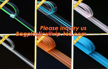 PLASTIC ZIPPER, PLASTIC SLIDERS, PLASTIC SEAL, ZIPPER SEAL, SLIDER SEAL