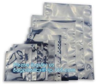 Printed Anti-static LDPE Foil ESD Anti Static Shielding Antistatic Plastic Zip Lock Packing Moisture Barrier Mbb Vacuum