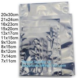 Packing electronic PCB custom printed Zip lockk vacuum plastic pouch esd moisture barrier aluminum bag bagplastics bagease