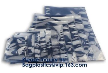 Plastic ESD Shielding Packing Zip lockk Esd Packing Moisture-Barrier Aluminium Bag,PCB Packing ESD Shielding bags ESD alum