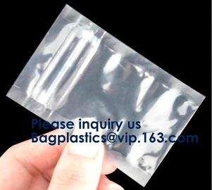 Plastic ESD Shielding Packing Zip lockk Esd Packing Moisture-Barrier Aluminium Bag,PCB Packing ESD Shielding bags ESD alum