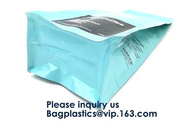 Reusable Side Gusset Coffee Bag Inside Aluminum Foil Coffee Packing With Valve,Aluminum Foil Vacuum Packing Bag, Zipper