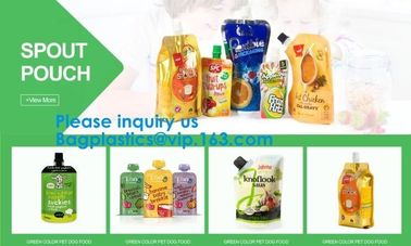 Pouch Bags, Stand up Bag Baby Food, Soups Sauces, Fish Sea Food, Ready Meals, Rice Pasta, Wet Pet Food, Dairy Food, Meat