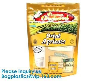 Flat Bottom Pouch / Box Pouch For Food,Side Gusset Bag Flat Bottom Square Bottom Side Gusset Bag With Zipper