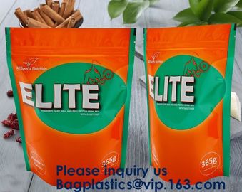 Snack Packing Use Metalized Film Standing Up Pouch Bag With Zipper,Food Packaging/ 3 Side Seal Bag/ Stand Up Pouch Bag F