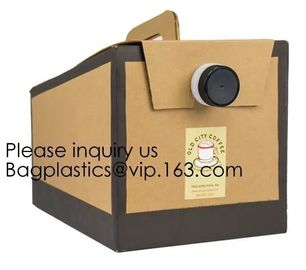 Standing Tap Aluminum Foil Bag In Box For Juice Cod Bags, Fish Fillet, Bag Box, Box, Tin Tie Bags, Tie, Tie Bag, Spout B