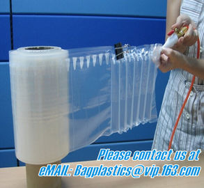 OEM/ODM China Plastic Bubble Cushion Wrap Air Bubble Film Packaging For Protective Air Column Pillow Air Cushion, bageas