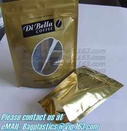 Printed Waterproof Zipper Stand Up Aluminum Foil Bag For Pet Food Laminated Bags, Polypropylene Pouches, Aluminum Foil B