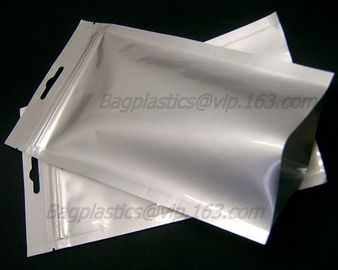 Metalized Bags, Bopp Metalized Bags, Metalized Pouches, VEMPET, PP, BOPP, OPP, CPP, NYLON Aluminized Zip lockk stand up ba