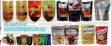 Custom Printed Mason Jar Stand Up Zip Lock Pouch Snack Food Packaging Bag,PE Storge Bag Kitchen Refrigerator Food Sealed