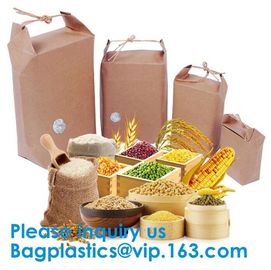 Printing Packing Gift Shopping Brown Kraft Paper Bag Accept Customized Logo Paper Bag With Rope Handle bagease bagplasti