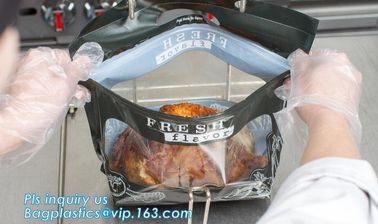 High Quality Rotisserie Chicken Plastic packaging bag Grilled Chicken Bag microwave grilled hot chicken bag Stand Up Roa