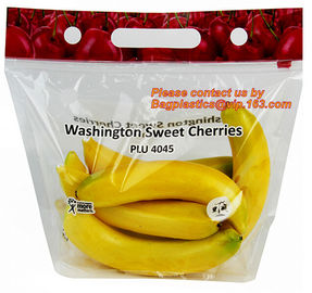 fruits cherries special vent holes packaging poly bag with zip lock, Fresh Fruit Grape Cherry Packing Protection Bag, gr