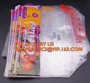 fresh cherries packaging bags with carrier handle, Pack Grape/cherry/Fresh Fruit packaging/Vegetable food Packaging Bag