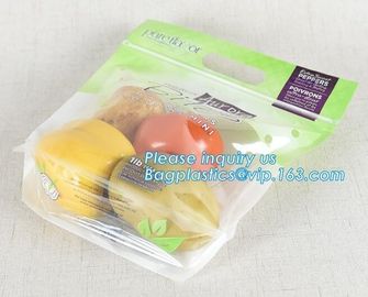 good shrinkage fresh fruit PP bag, Slider Zip lockk Storage Bag for Fruit, slider zipper bag grape bag for fruit and veget