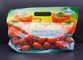 Reclosable Fresh Fruit Cucumber Packaging Bag with Air Hole, Fruit Protect Peach Bag/kiwi Fruit Bag, fresh fruit bag wit