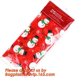 custom halloween cello bags wholesale for candy, new product halloween santa cello bags for candy