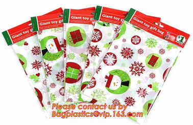 table bag BIODEGRADABLE Christmas tree removal bag, hot sale drawstring chirstmas santa sack gift bag