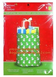 Customized High quality Christmas Giant Size Gift Bag Plastic Bike Cover Bag,Assorted Sizes Giant Gift Bags Jumbo Christ